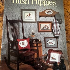 1985 Hush Puppies Cross-Stitch Pattern Book